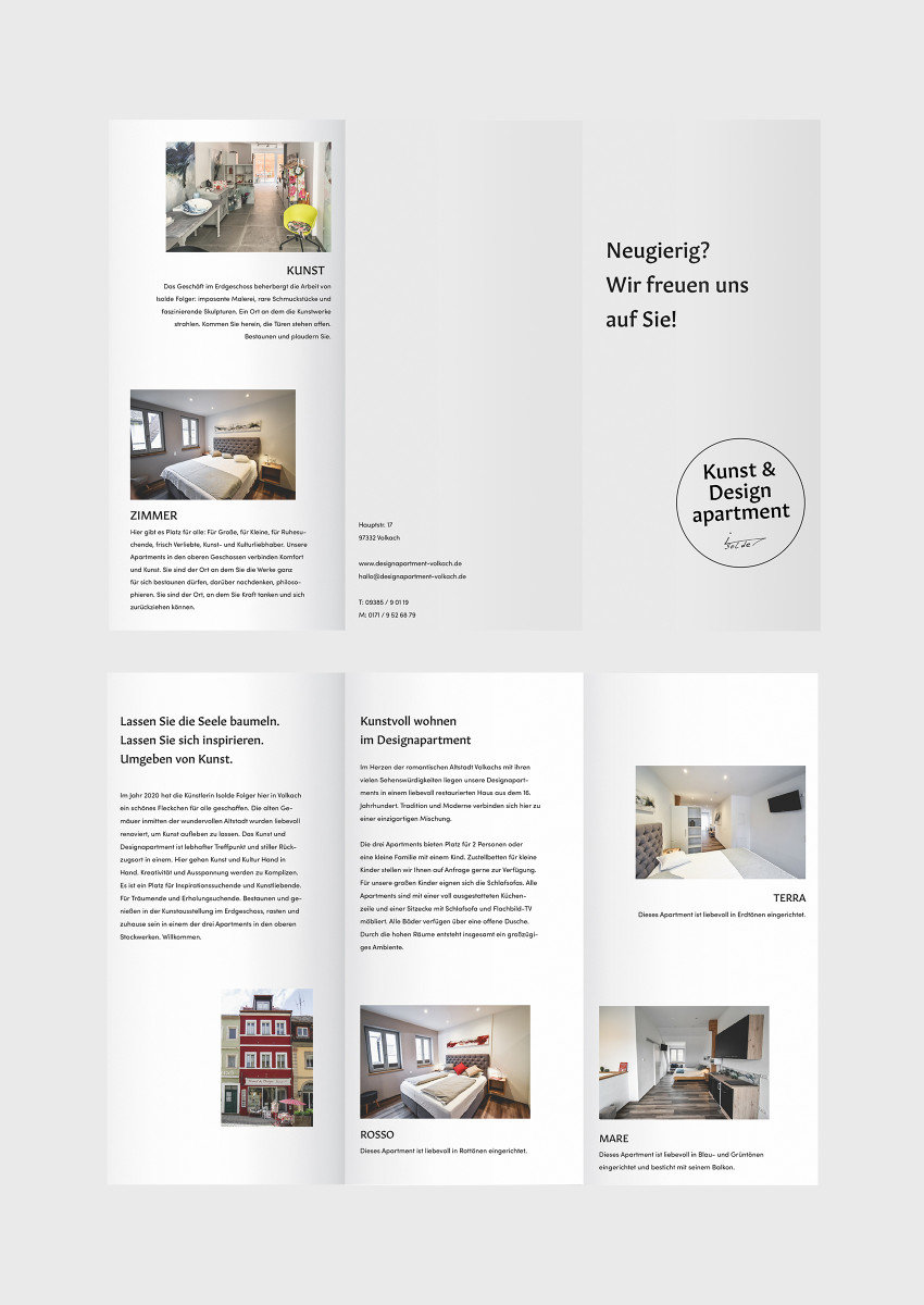 Design Apartments Volkach - Printdesign