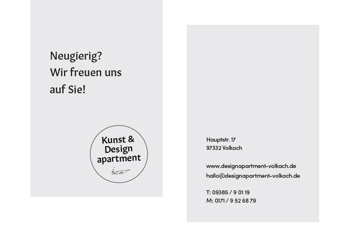 Design Apartments Volkach - Printdesign