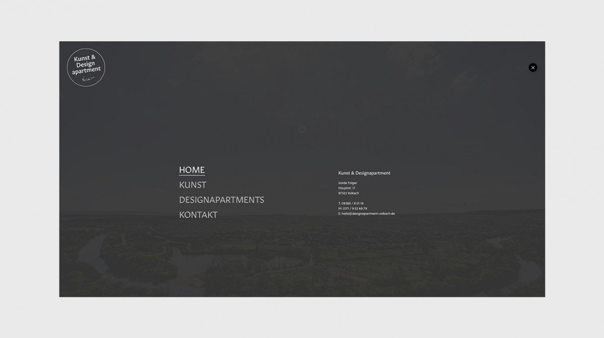 Design Apartments Volkach - Webdesign
